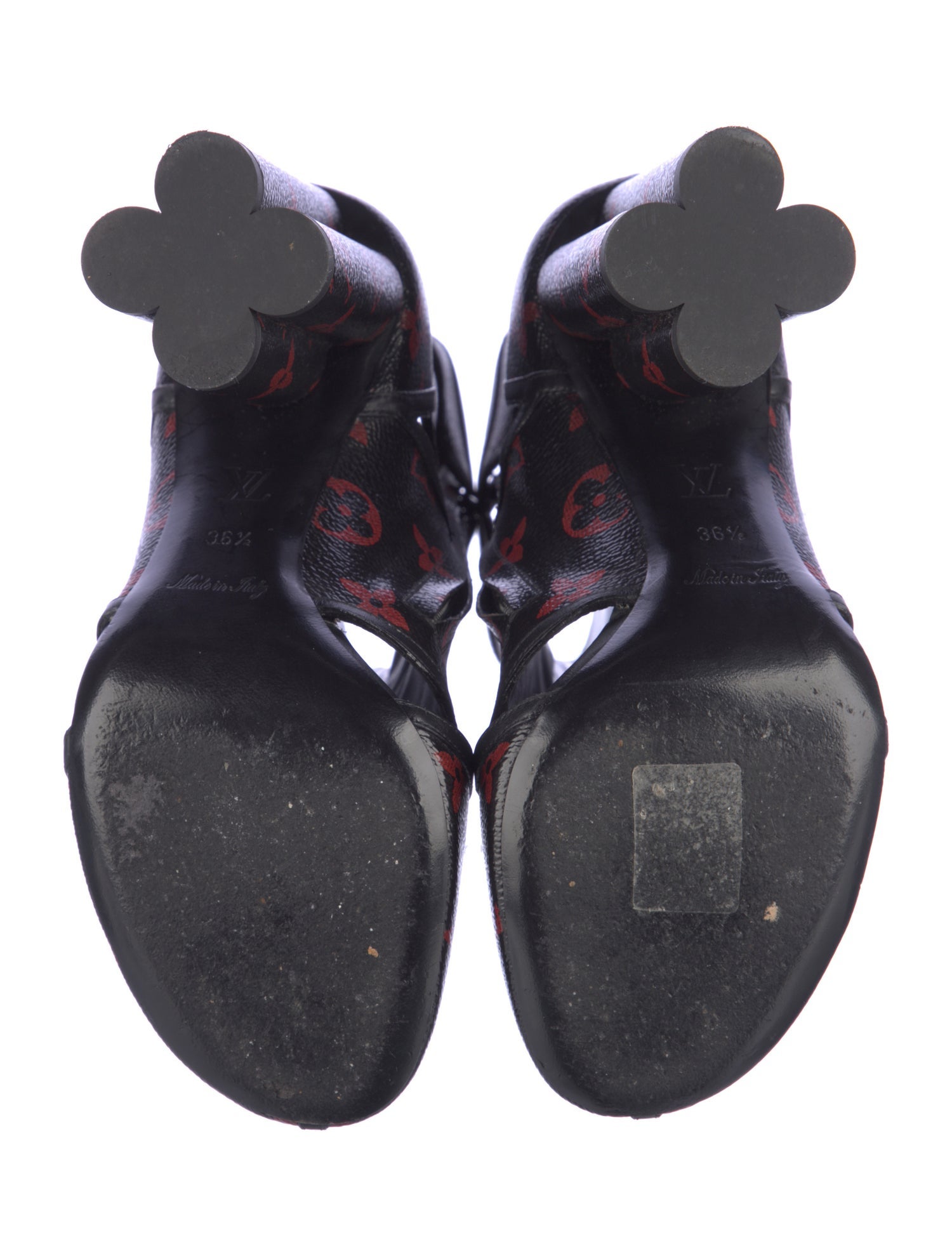 Louis Vuitton LV Monogram Leather Boots